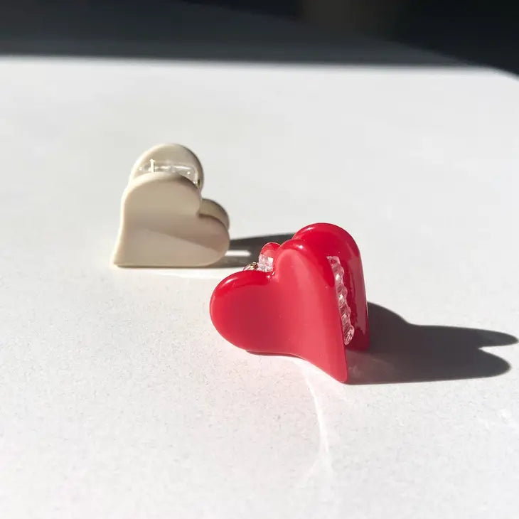 Heart Mini Claw Clips